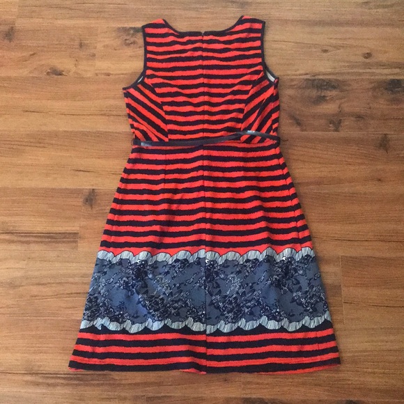 Belted Fit & Flare Dress - Picture 5 of 5